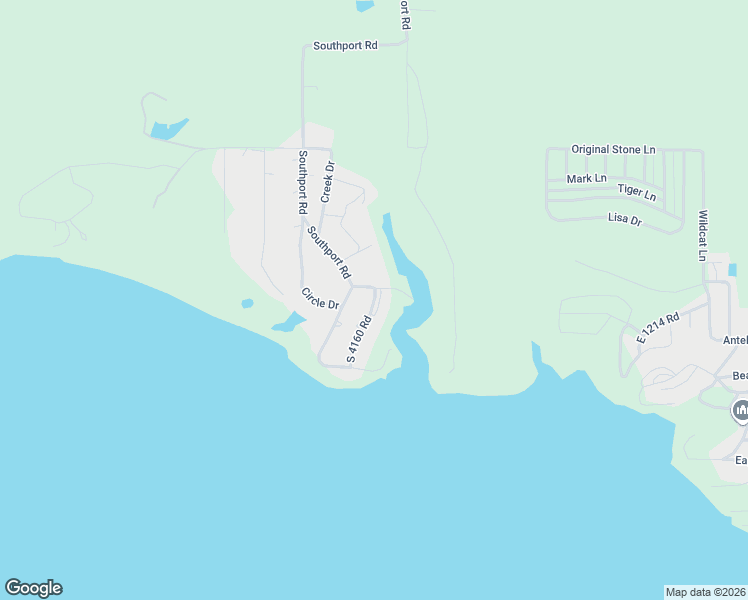 map of restaurants, bars, coffee shops, grocery stores, and more near 120546 South 4160 Road in Eufaula