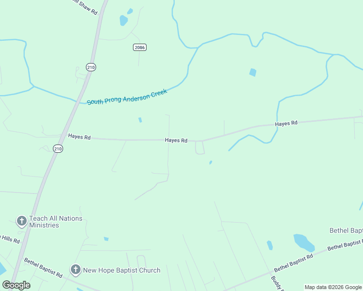 map of restaurants, bars, coffee shops, grocery stores, and more near 535 Hayes Road in Spring Lake