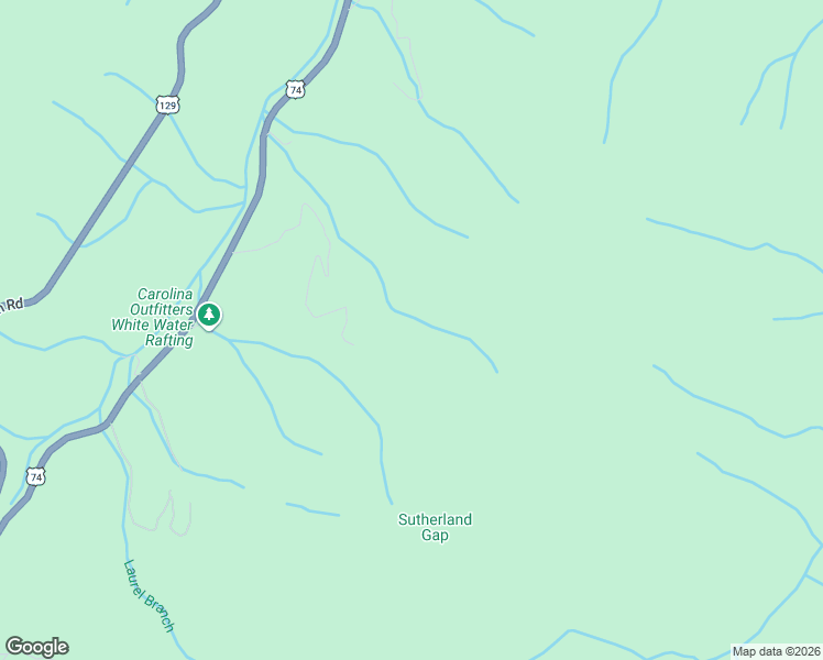 map of restaurants, bars, coffee shops, grocery stores, and more near 826 Noon Day Sun Ridge in Topton