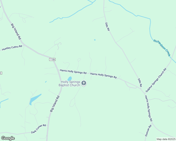 map of restaurants, bars, coffee shops, grocery stores, and more near 1552 Harris Holly Springs Road in Rutherfordton
