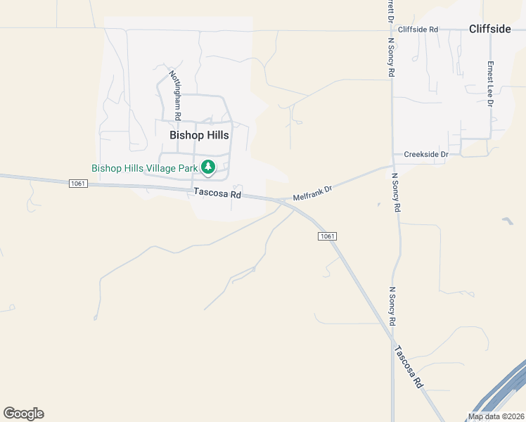 map of restaurants, bars, coffee shops, grocery stores, and more near Huello Del Venado in Amarillo