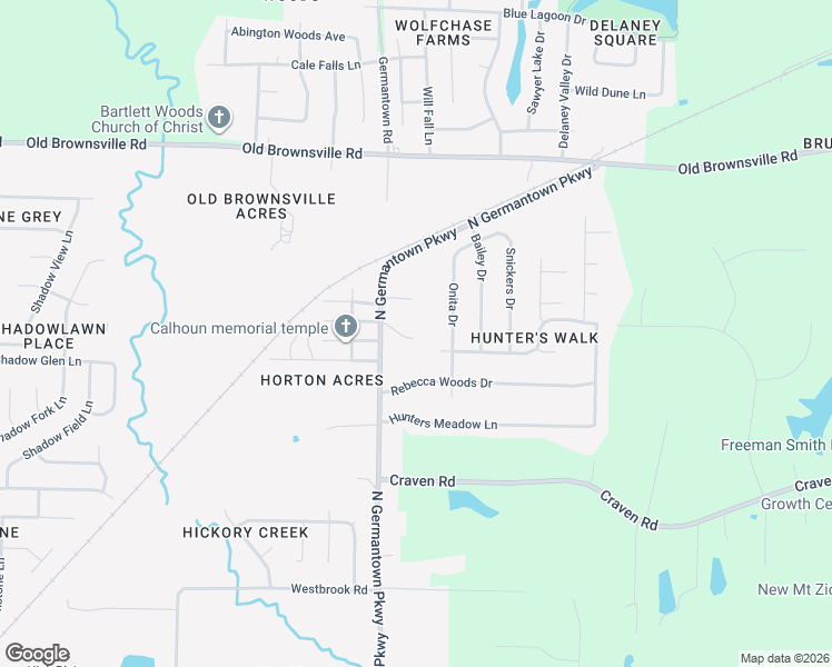 map of restaurants, bars, coffee shops, grocery stores, and more near 4794 North Germantown Parkway in Arlington