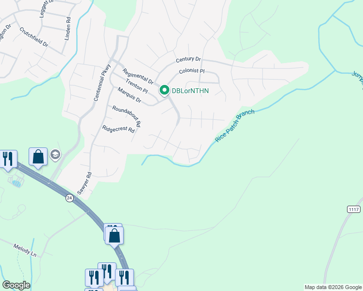 map of restaurants, bars, coffee shops, grocery stores, and more near 16 Fort McClary Court in Cameron
