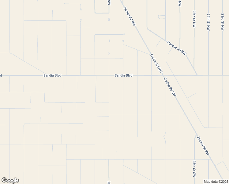 map of restaurants, bars, coffee shops, grocery stores, and more near 114 31st Street Southwest in Rio Rancho