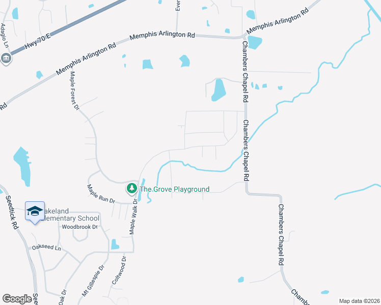 map of restaurants, bars, coffee shops, grocery stores, and more near 4930 Maple Walk Drive in Lakeland