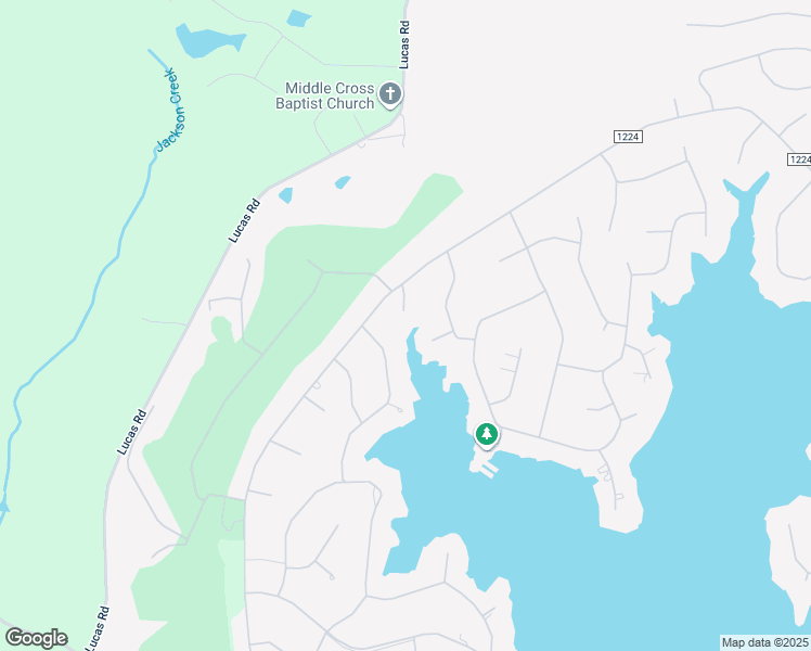 map of restaurants, bars, coffee shops, grocery stores, and more near Tucker Court in Seven Lakes