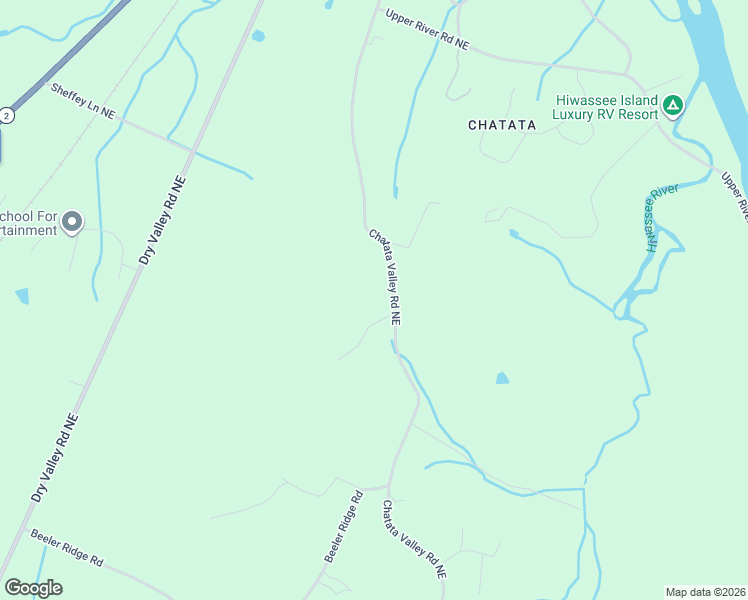 map of restaurants, bars, coffee shops, grocery stores, and more near 3565 Chatata Valley Road Northeast in Charleston