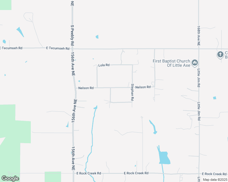 map of restaurants, bars, coffee shops, grocery stores, and more near 15920 Nelson Road in Norman