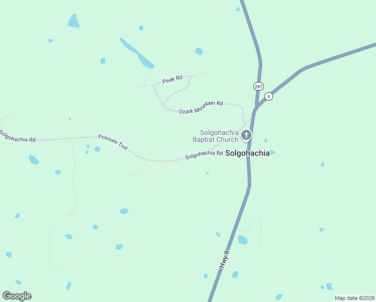 map of restaurants, bars, coffee shops, grocery stores, and more near 1075 Solgohachia Road in Solgohachia