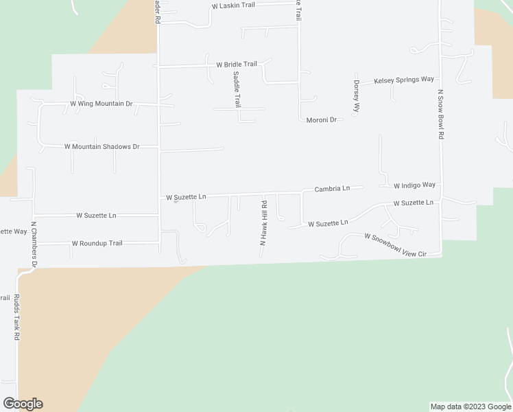 map of restaurants, bars, coffee shops, grocery stores, and more near 6745 North Hawk Hill Road in Flagstaff
