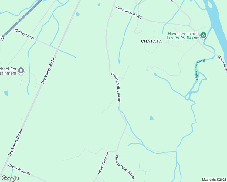 map of restaurants, bars, coffee shops, grocery stores, and more near 3565 Chatata Valley Road Northeast in Charleston