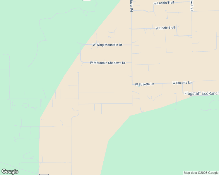 map of restaurants, bars, coffee shops, grocery stores, and more near 8225 West Suzette Lane in Flagstaff