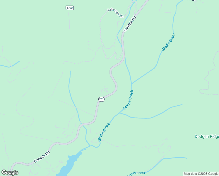 map of restaurants, bars, coffee shops, grocery stores, and more near 245 Trail Ridge in Tuckasegee