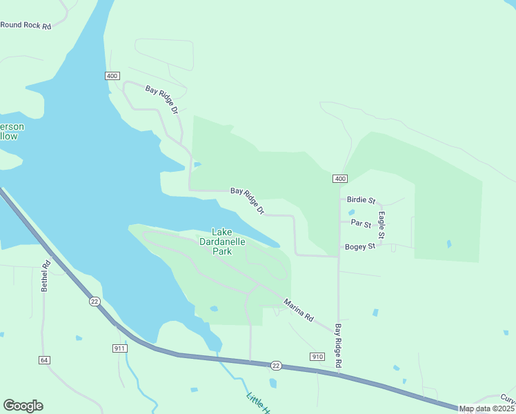 map of restaurants, bars, coffee shops, grocery stores, and more near 7 State Highway C in Dardanelle