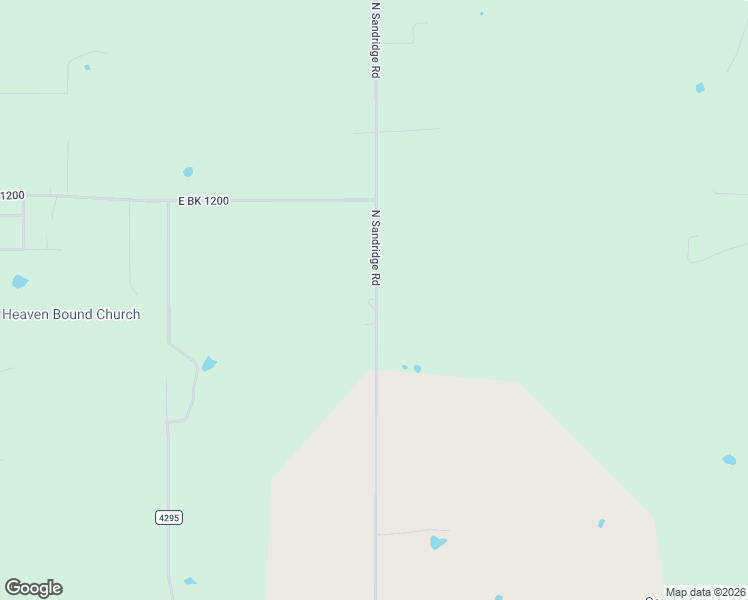 map of restaurants, bars, coffee shops, grocery stores, and more near 10174 North Sandridge Road in Stigler