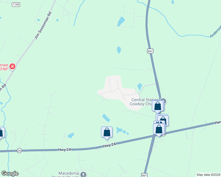 map of restaurants, bars, coffee shops, grocery stores, and more near 11646 Mud Drive in Midland