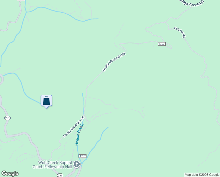 map of restaurants, bars, coffee shops, grocery stores, and more near 1006 Neddie Mountain Road in Tuckasegee