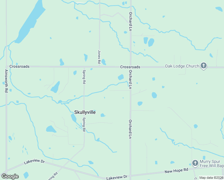 map of restaurants, bars, coffee shops, grocery stores, and more near 19150 Orchard Place in Spiro