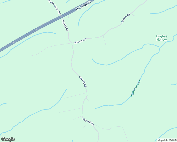 map of restaurants, bars, coffee shops, grocery stores, and more near 695 Coy Hill Road in Olivehill