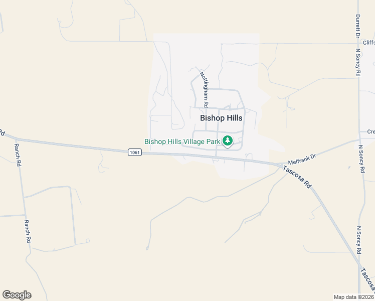 map of restaurants, bars, coffee shops, grocery stores, and more near 11 Kendall Road in Amarillo