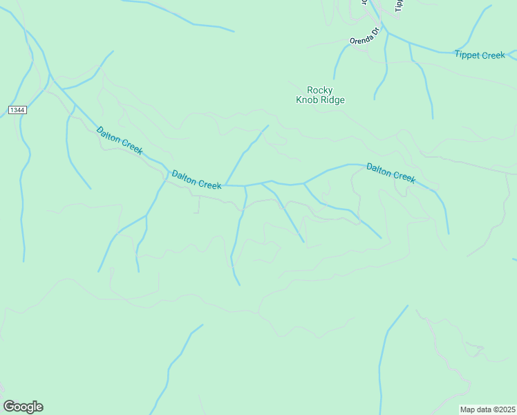map of restaurants, bars, coffee shops, grocery stores, and more near Dalton Creek Road in Macon County
