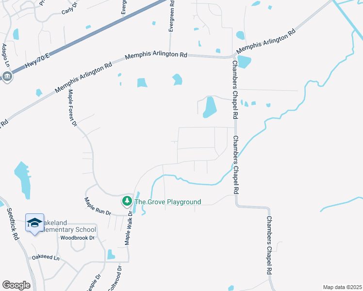 map of restaurants, bars, coffee shops, grocery stores, and more near 4931 Maple Walk Drive in Lakeland