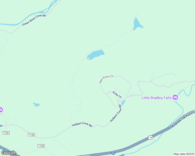 map of restaurants, bars, coffee shops, grocery stores, and more near 335 Overlook Circle in Saluda