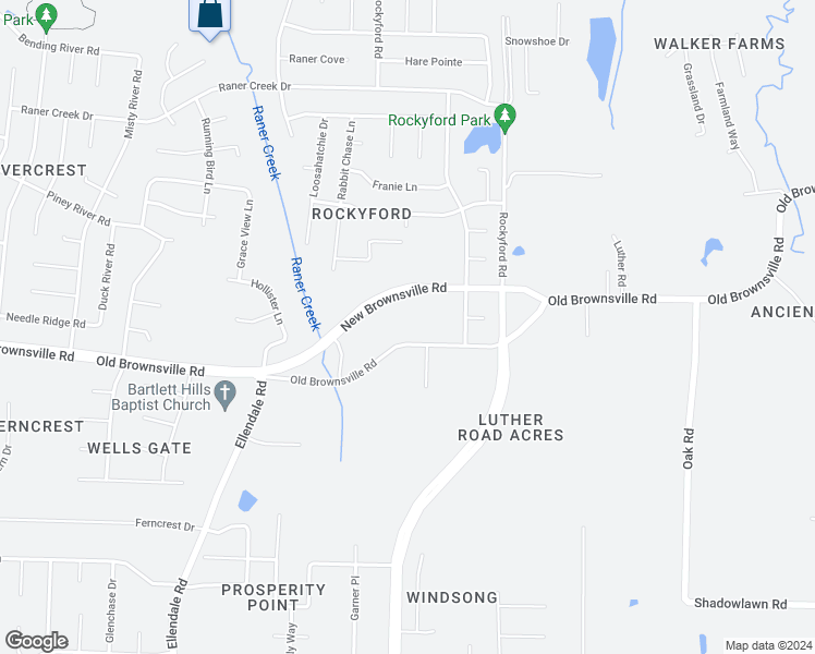 map of restaurants, bars, coffee shops, grocery stores, and more near 6800 Old Brownsville Road in Arlington