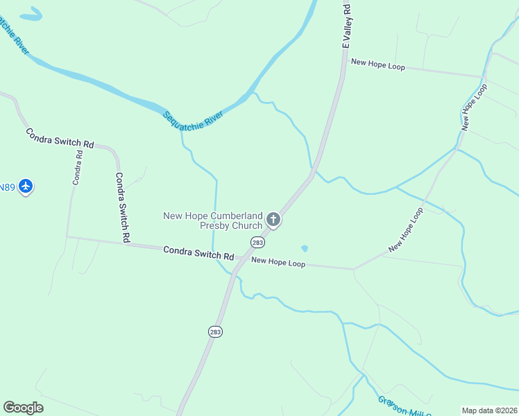 map of restaurants, bars, coffee shops, grocery stores, and more near 231 East Valley Road in Whitwell