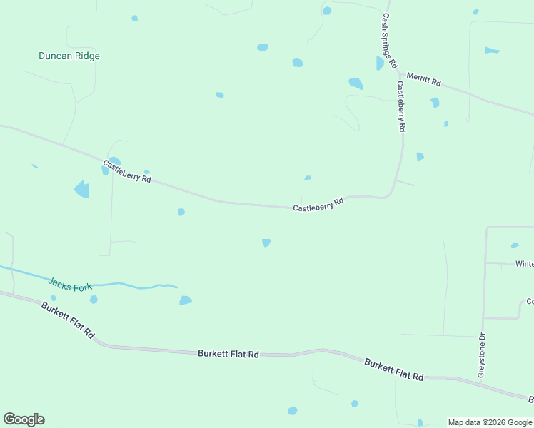map of restaurants, bars, coffee shops, grocery stores, and more near 240 Castleberry Road in Greenbrier