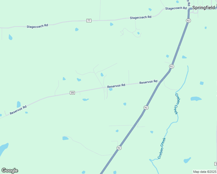 map of restaurants, bars, coffee shops, grocery stores, and more near 7 Destiny Lane in Springfield