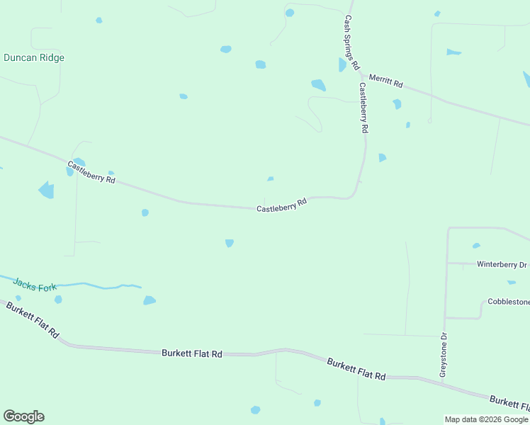 map of restaurants, bars, coffee shops, grocery stores, and more near 248 Castleberry Road in Greenbrier