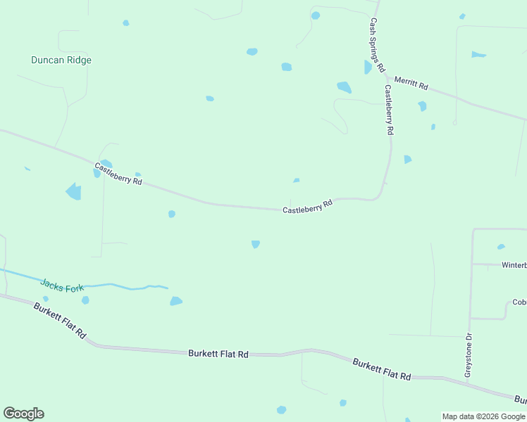 map of restaurants, bars, coffee shops, grocery stores, and more near 240 Castleberry Road in Greenbrier