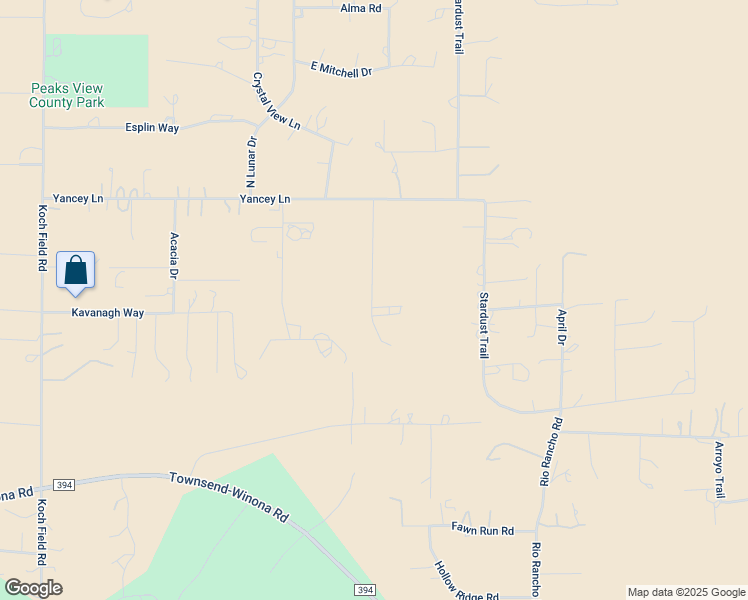 map of restaurants, bars, coffee shops, grocery stores, and more near 8309 Lookout View Trail in Flagstaff