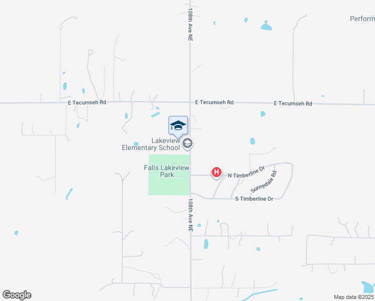 map of restaurants, bars, coffee shops, grocery stores, and more near 3310 108th Avenue Northeast in Norman