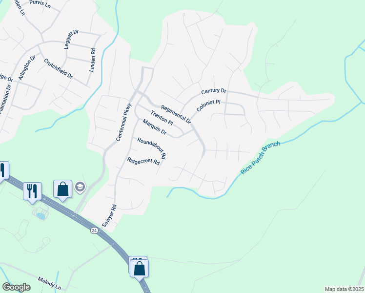 map of restaurants, bars, coffee shops, grocery stores, and more near 76 Buckman Drive in Cameron