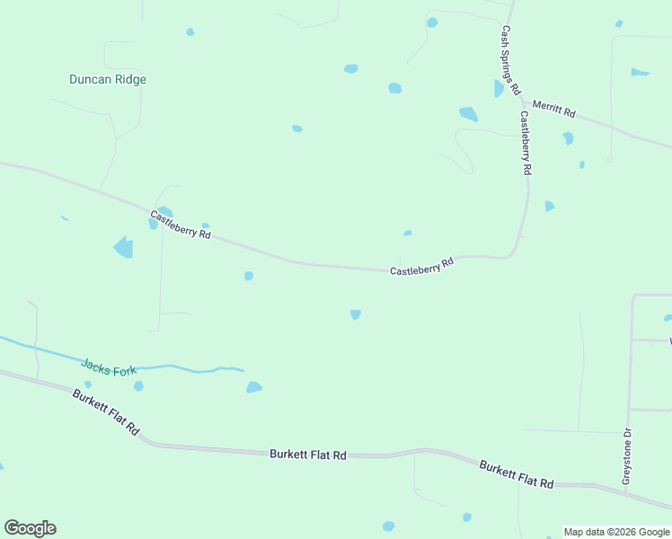 map of restaurants, bars, coffee shops, grocery stores, and more near 231 Castleberry Road in Greenbrier