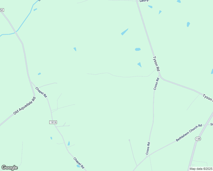 map of restaurants, bars, coffee shops, grocery stores, and more near 16293 Tyson Road in Albemarle