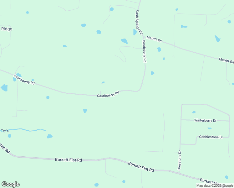 map of restaurants, bars, coffee shops, grocery stores, and more near 224-276 Castleberry Road in Greenbrier