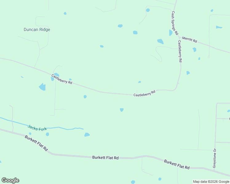 map of restaurants, bars, coffee shops, grocery stores, and more near 231 Castleberry Road in Greenbrier