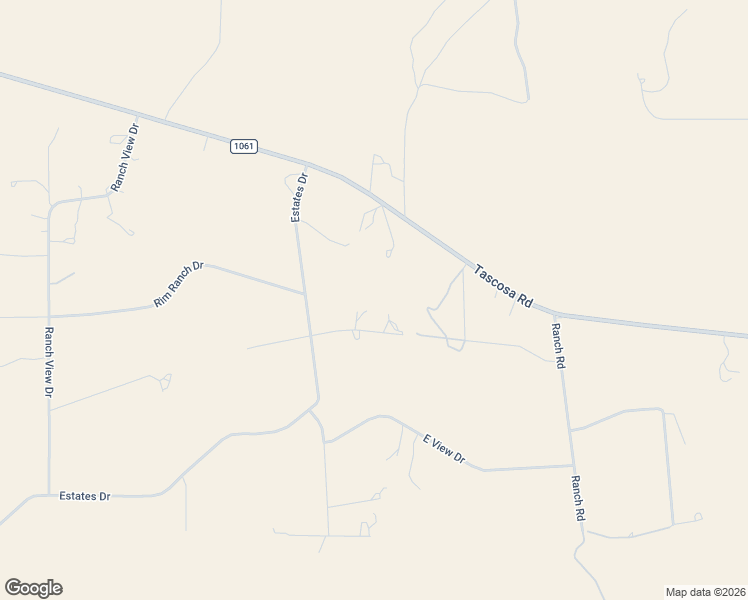 map of restaurants, bars, coffee shops, grocery stores, and more near 11810 Headquarters Road in Amarillo