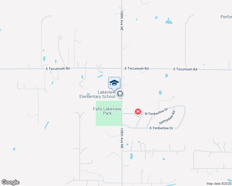 map of restaurants, bars, coffee shops, grocery stores, and more near 3310 108th Avenue Northeast in Norman