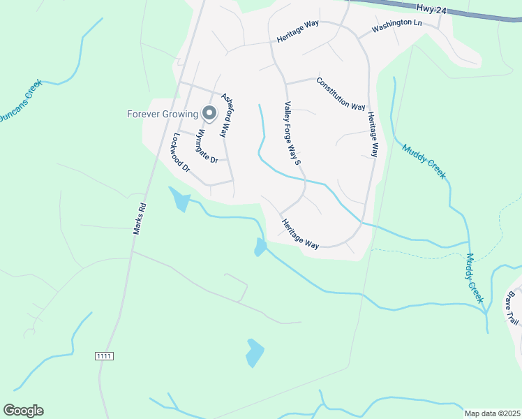 map of restaurants, bars, coffee shops, grocery stores, and more near 1425 Heritage Way in Cameron