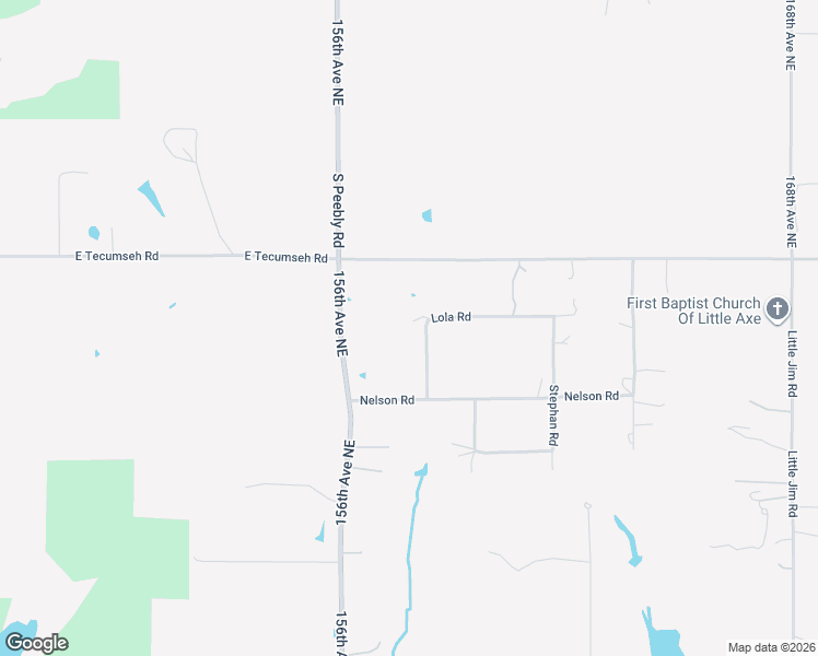 map of restaurants, bars, coffee shops, grocery stores, and more near 3402 Lola Road in Norman