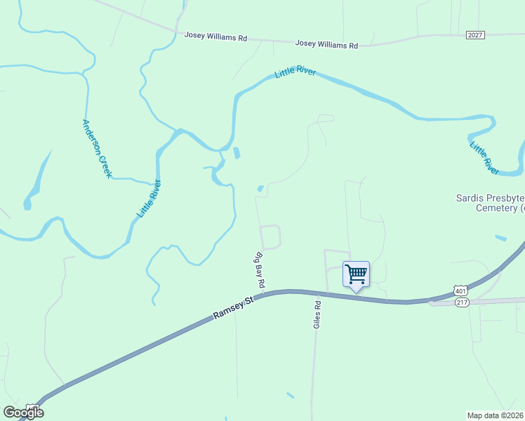 map of restaurants, bars, coffee shops, grocery stores, and more near 9564 Big Bay Road in Linden