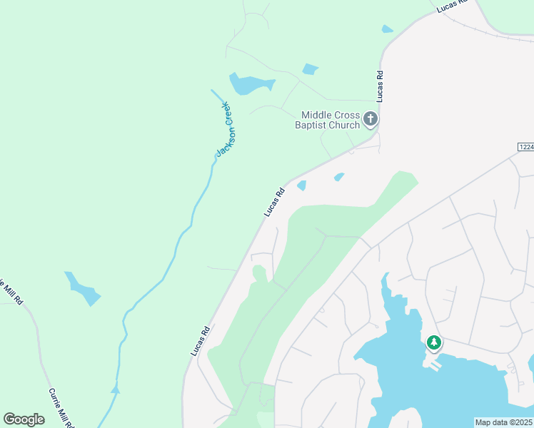 map of restaurants, bars, coffee shops, grocery stores, and more near Lucas Road in Moore County