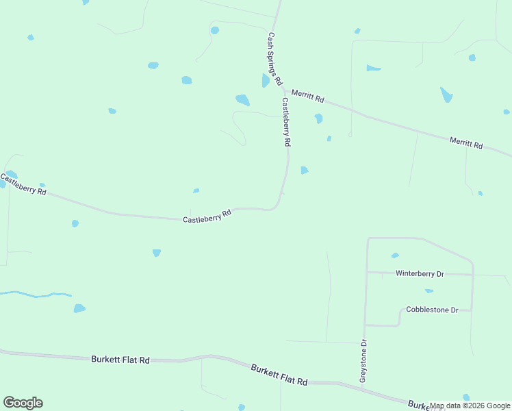 map of restaurants, bars, coffee shops, grocery stores, and more near 281 Castleberry Road in Greenbrier
