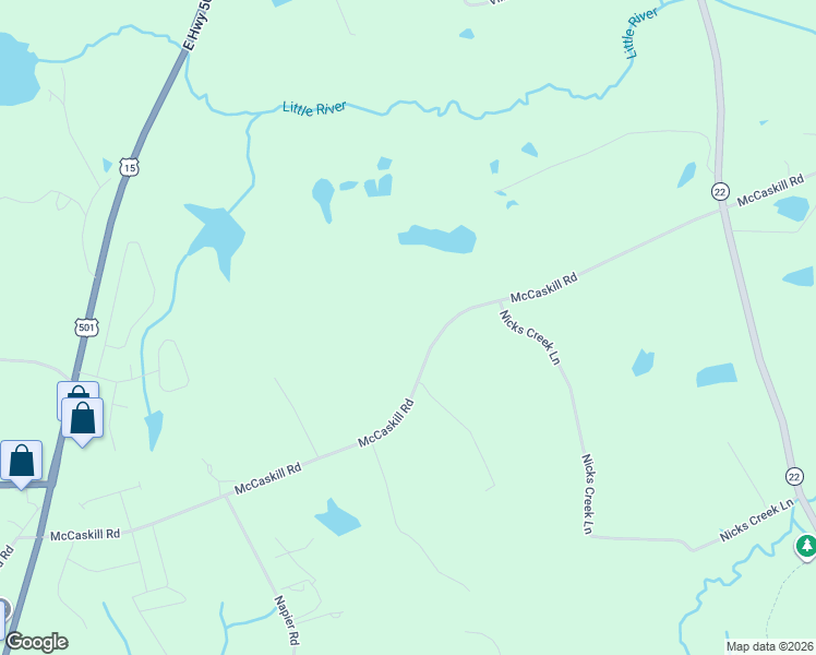 map of restaurants, bars, coffee shops, grocery stores, and more near 1336 McCaskill Road in Carthage