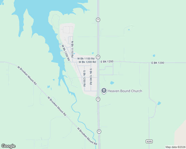 map of restaurants, bars, coffee shops, grocery stores, and more near 118 South Bk 1240 Road in Stigler