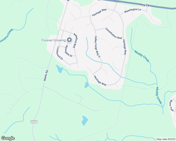 map of restaurants, bars, coffee shops, grocery stores, and more near 1425 Heritage Way in Cameron